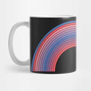 Peachy rainbow bright! Mug